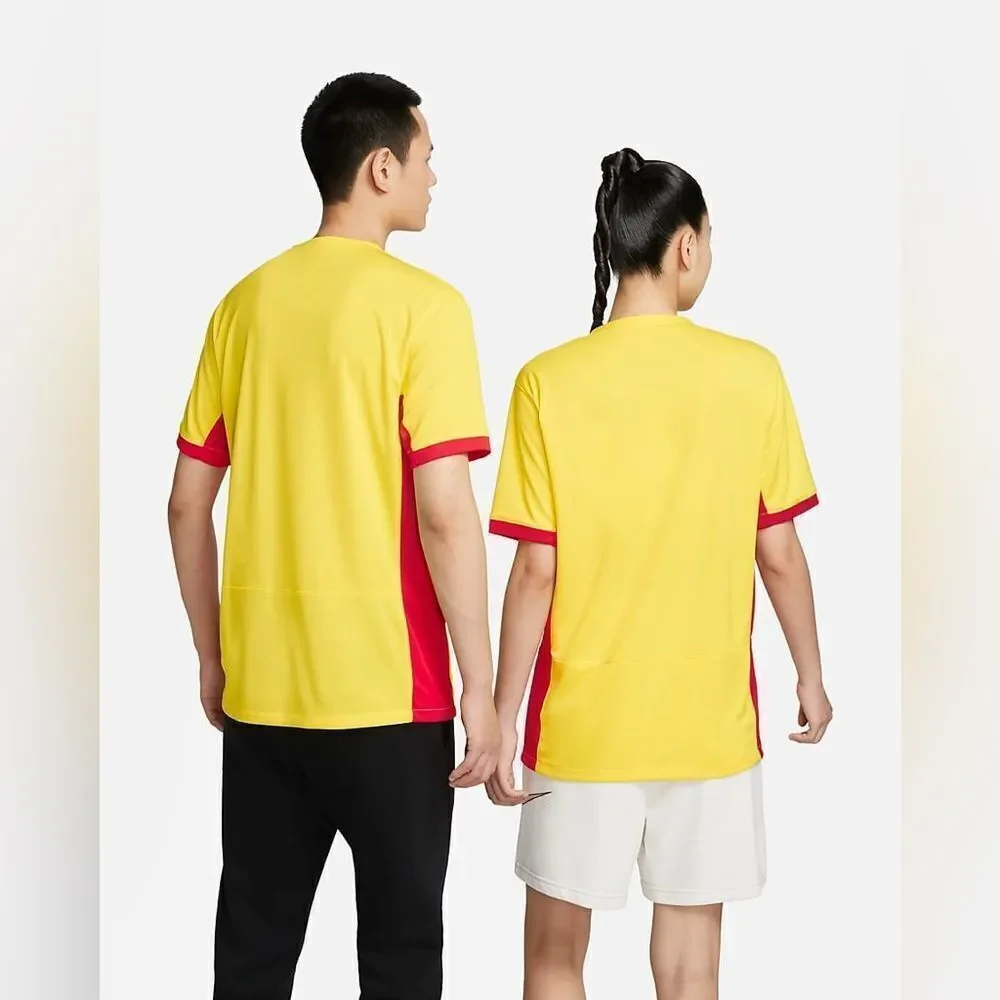 Nike China CFA Soccer Jersey Yellow National Team